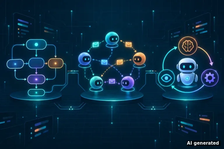AI Agent Orchestration in Practice: State Machines vs. Actor Models vs. Native Agent Loops